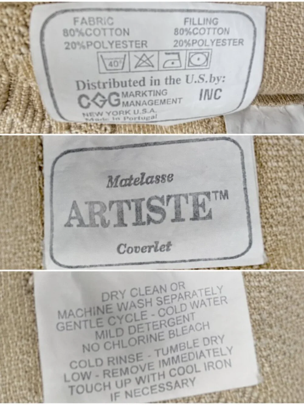 Matelasse ARTISTE™ Coverlet – Textured Floral Jacquard Bedspread